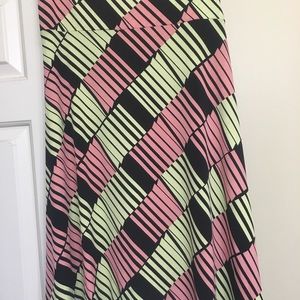 LuLaRoe Azure A-line skirt Size XL
